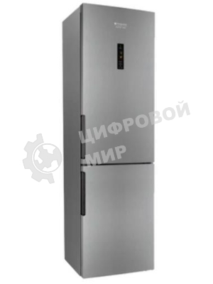 Холодильник Hotpoint HT 7201I MX O3 нержавеющая сталь двухкамерный 239/83 л морозилка снизу, No Frost