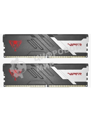 Оперативная память Patriot Viper Venom, DDR5, 32GB (2x16GB), 5600MHz, CL36, DIMM, с радиатором, черный