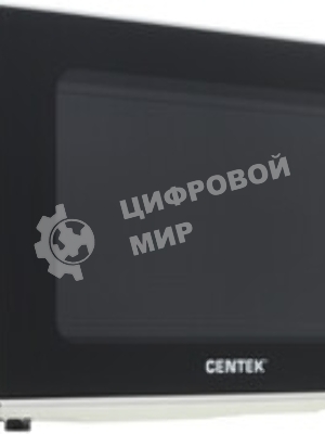 Микроволновая печь Centek CT-1586 серебристый, 20 л, 700 Вт, переключатели - кнопки, поворотный механизм