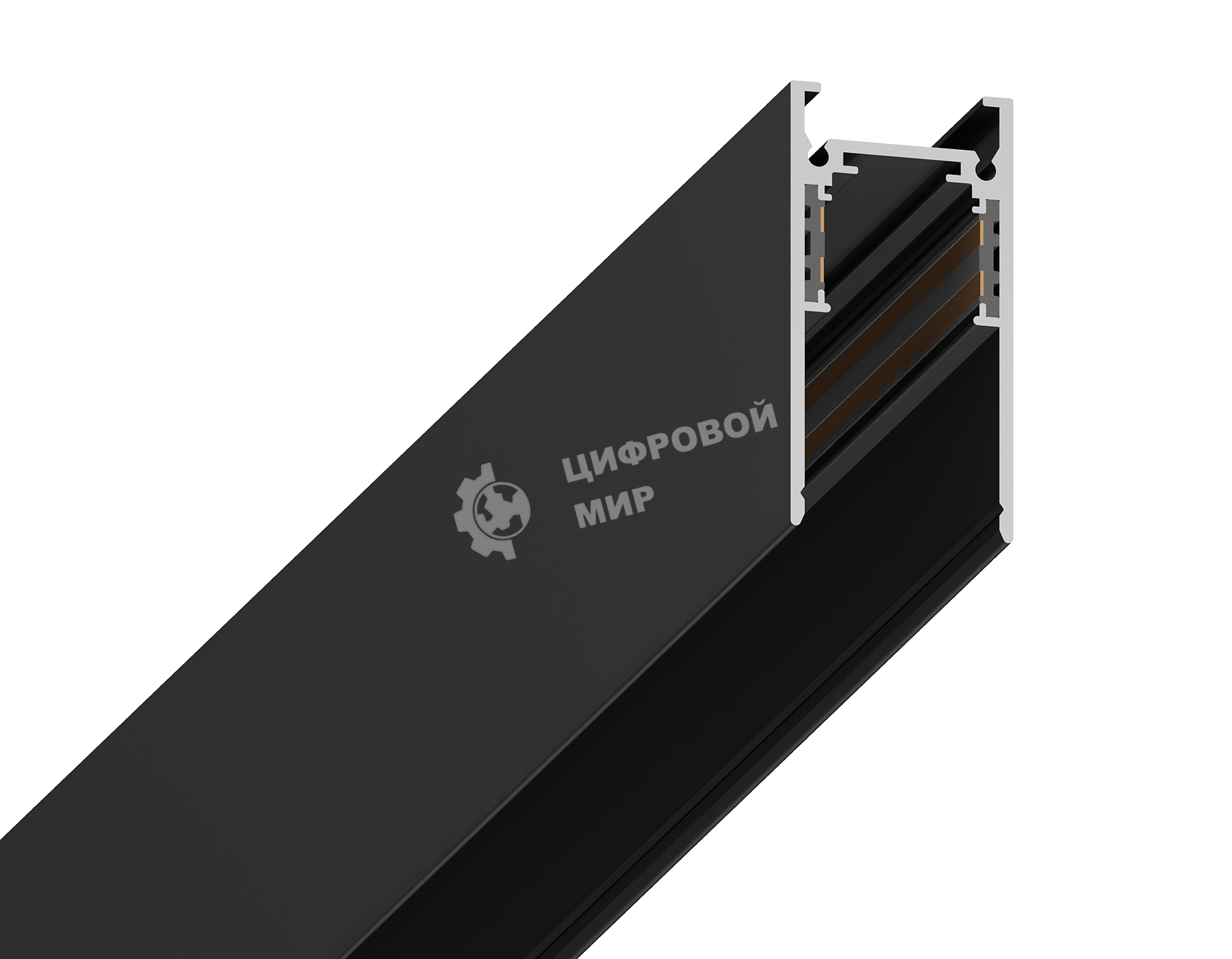 Шинопровод GL3319 BK черный IP20 48V 3000*26.9*53.7