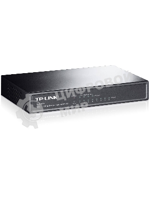 Коммутатор TP-Link SMB TL-SF1008P Коммутатор 8-port 10/100M Desktop PoE Switch