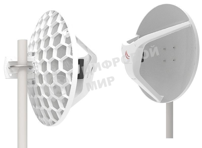 Точка доступа Mikrotik RBLHGG-60adkit Wireless Wire Dish, pair of preconfigured LHGG-60ad for 60Ghz link
