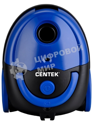 Пылесос Centek CT-2518 синий/черный, 350/1800 Вт, уборка сухая, пылесборник мешок, 1.5 л