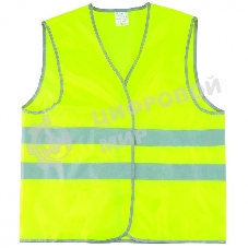Жилет сигнальный Сибртех, желтый, размер XXL