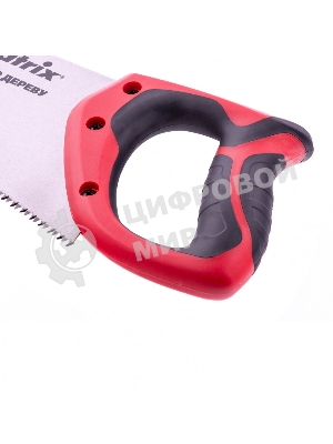 Ножовка Matrix по дереву, 400 мм, 7-8 TPI, зуб - 3D, каленый зуб, двухкомпонентная рукоятка