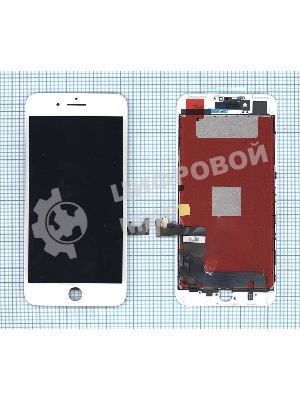 Дисплей для Apple iPhone 7 Plus в сборе с тачскрином (Foxconn) белый