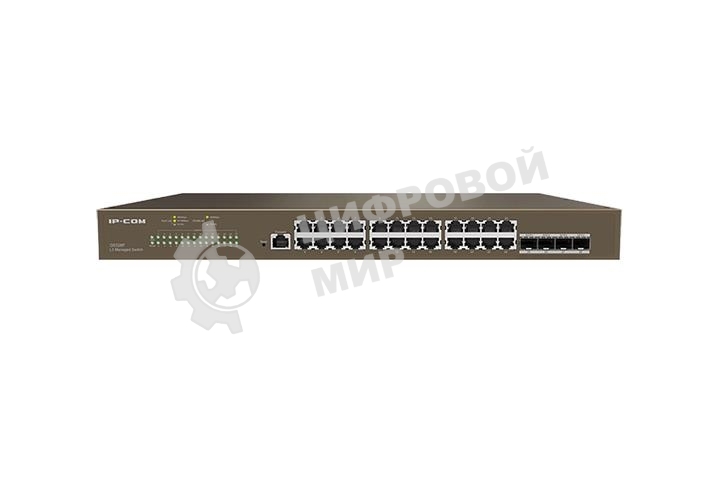 Коммутатор IP-COM G5328F 24PORT 10/100/1000+ 4PORT SFP