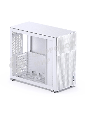Компьютерный корпус без блока питания Case JONSBO D41 MESH, Midi-Tower, TG, no fan, 1xUSB-A 3.2 + 1xUSB-C 3.2, ATX, mATX белый