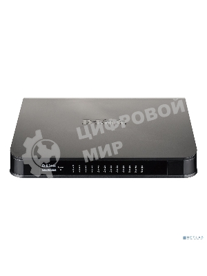 Коммутатор неуправляемый D-Link DES-1024A/E3A с 24 портами 10/100Base-TX
