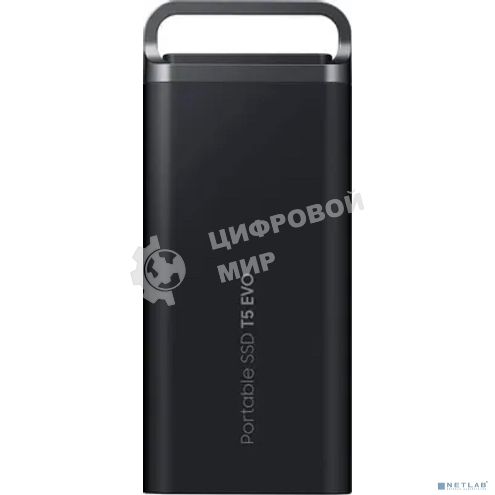 Внешний SSD Samsung T5 EVO, 2TB, USB 3.2 Gen 1 Type-C, R/W 460/460, черный