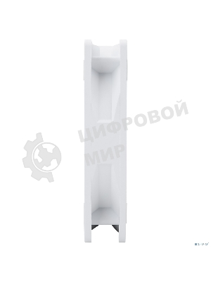 Кулер для корпуса Thermalright TL-C12CW-S (120x120x25мм, 4-pin PWM, ARGb, 66.17CFM, 25.6dBA, 1550RPM, белый)