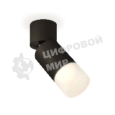 Светильник Ambrella Light XM6313083 SBK/BK/FR черный песок/черный/белый матовый MR16 GU5.3 (A2221, C6313, N6252)