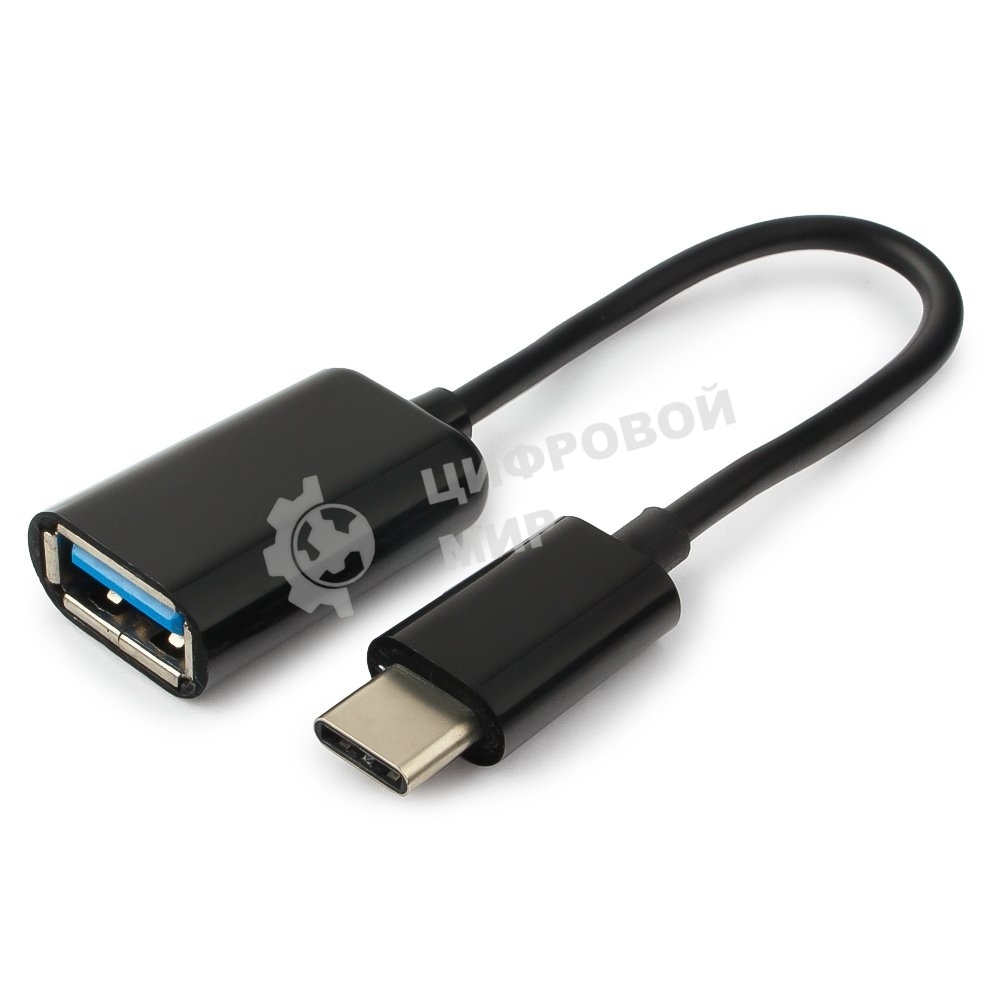 Переходник Cablexpert Переходник USB OTG, USB Type-C/USB 2.0F, пакет (A-OTG-CMAF2-01)