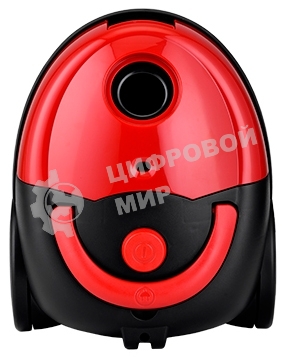 Пылесос Centek CT-2518 красный/черный, 350/1800 Вт, уборка сухая, пылесборник мешок, 1.5 л