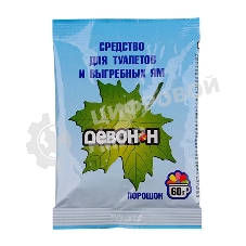 Порошок Девон-Н 60 г. (для биотуалетов, выгребных ям, удаления запахов и загрязнений)