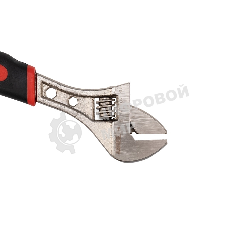 Разводной ключ Rexant 150 мм, двухкомпонентная рукоятка