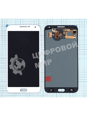Дисплей для Samsung Galaxy E7 SM-E700 OLED белый