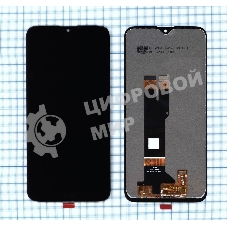 Дисплей для Nokia 5.2 черный