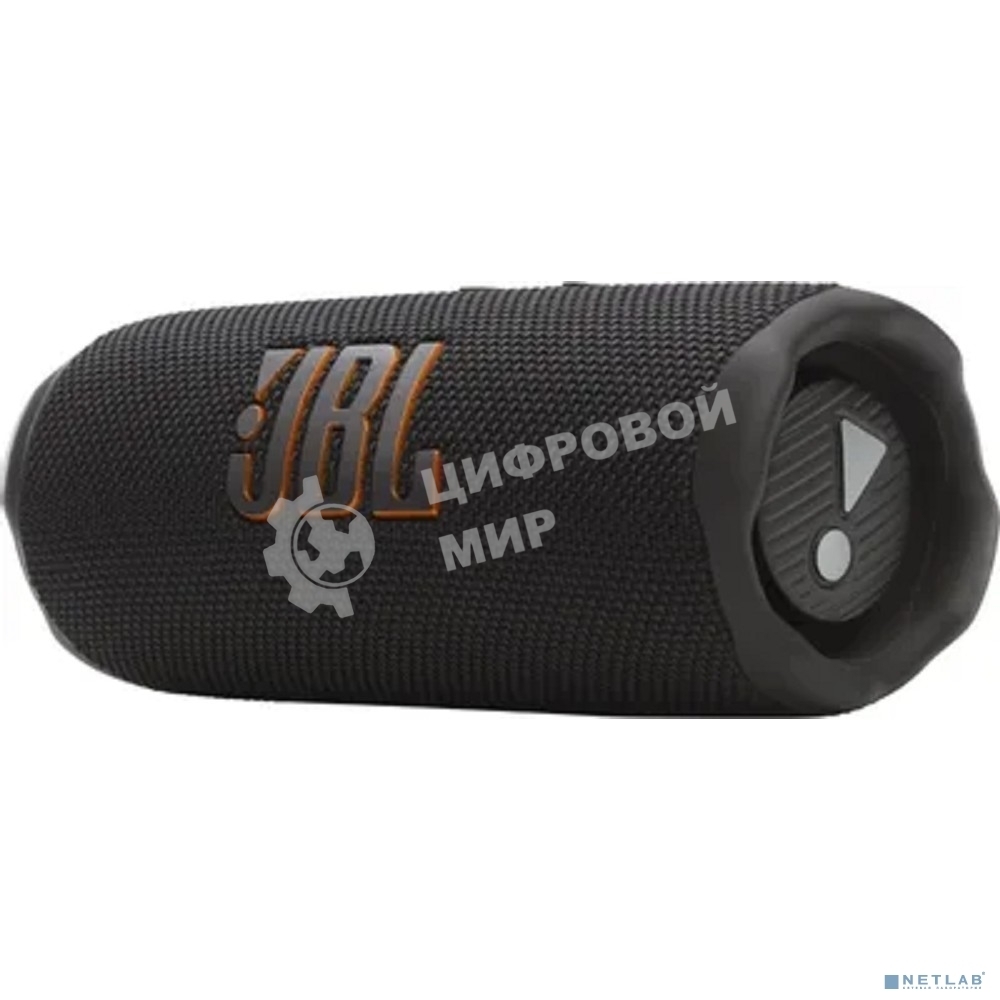 Колонка портативная JBL Flip 7 черный 25W 1.0 BT 4800mAh (JBLFLIP7BLK)