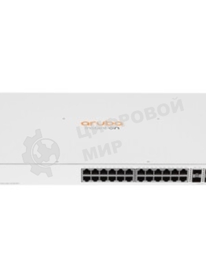 Коммутатор HPE Aruba IOn 1930 24G 4SFP+, 24×1 Гбит/с + 4×10 Гбит/с SFP+, управляемый