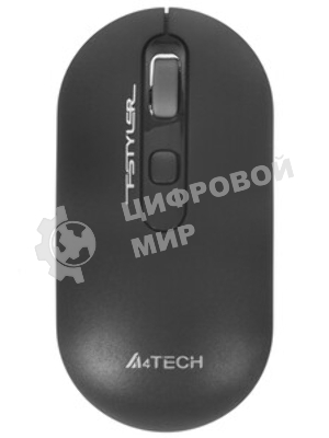 Мышь беспроводная A4Tech Fstyler FG20 серый, 2000 dpi, радиоканал, USB, кнопки - 4