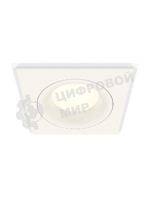 Комплект встраиваемого светильника Ambrella light XC7631001 SWH белый песок MR16 GU5.3 (C7631, N7010)
