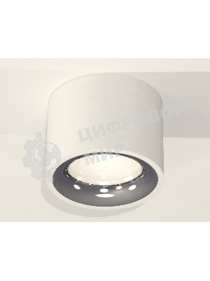 Светильник Ambrella Light XS7510022 SWH/PSL белый песок/серебро полированное MR16 GU5.3 (C7510, N7012)