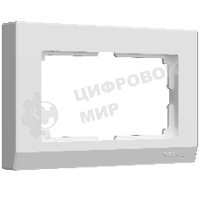 Рамка для двойной розетки (белый) W0081801