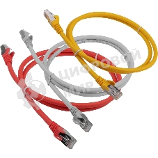 Патч-корд LANMASTER LSZH FTP кат.6A, 5.0 м, оранжевый
