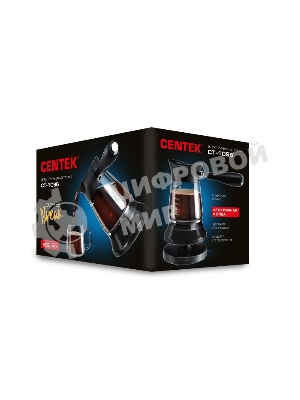 Электрическая турка Centek CT-1096 черный, 0.5 л, 480 Вт.