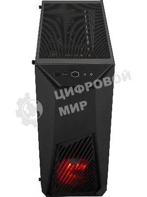 Компьютерный корпус  Cooler Master MasterBox K501L, 1xUSB3.0, 1xUSB2.0, 1x120 Fan,  1x120 Red Led Fan, w/o PSU, Black, ATX