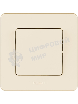 Рамка 1 пост слоновая кость Inspiria