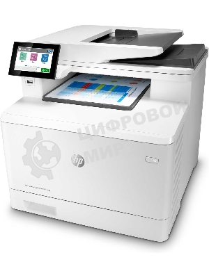 МФУ лазерное HP Color LaserJet Pro M480f (3QA55A), A4, цветной, печ. до 27 стр/мин., скан. до 29 стр/мин. (ч/б) 20 стр/мин. (цвет), 600 x 600 dpi, USB, RJ-45, Air Print, Mopria