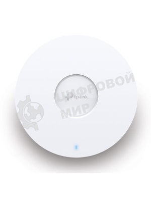Потолочная точка доступа TP-Link EAP653 AX3000 Ceiling Mount Dual-Band Wi-Fi 6 Access Point, 1 1Gbps RJ45 Port, 574Mbps at2.4 GHz + 2402 Mbps at 5 GHz, 802.3at POE, 2 Internal Antennas