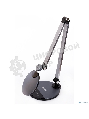 Светильник настольный Camelion KD-865 C48 черный металлик LED (10 Вт,230В,600 лм,сенс.рег.ярк и цвет.темп)