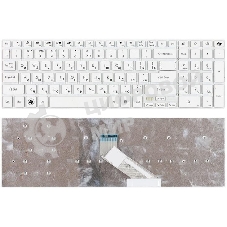 Клавиатура для ноутбука Gateway NV55S NV57H NV75S NV77H TS45 белый