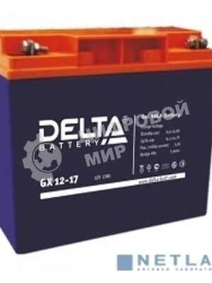 Батарея для ИБП Delta GX 12-17 (12V, 17Ah)