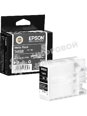 Картридж матовый черный Epson T46S8 для SC-P700