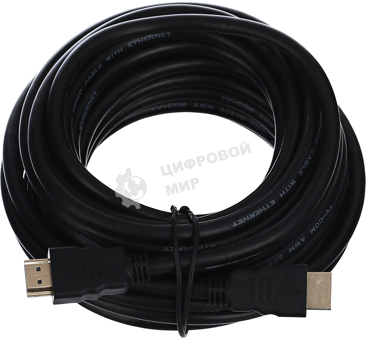 Кабель цифровой TV-COM HDMI19M to HDMI19M, V1.4+3D, 7.5m CG150S-7.5M