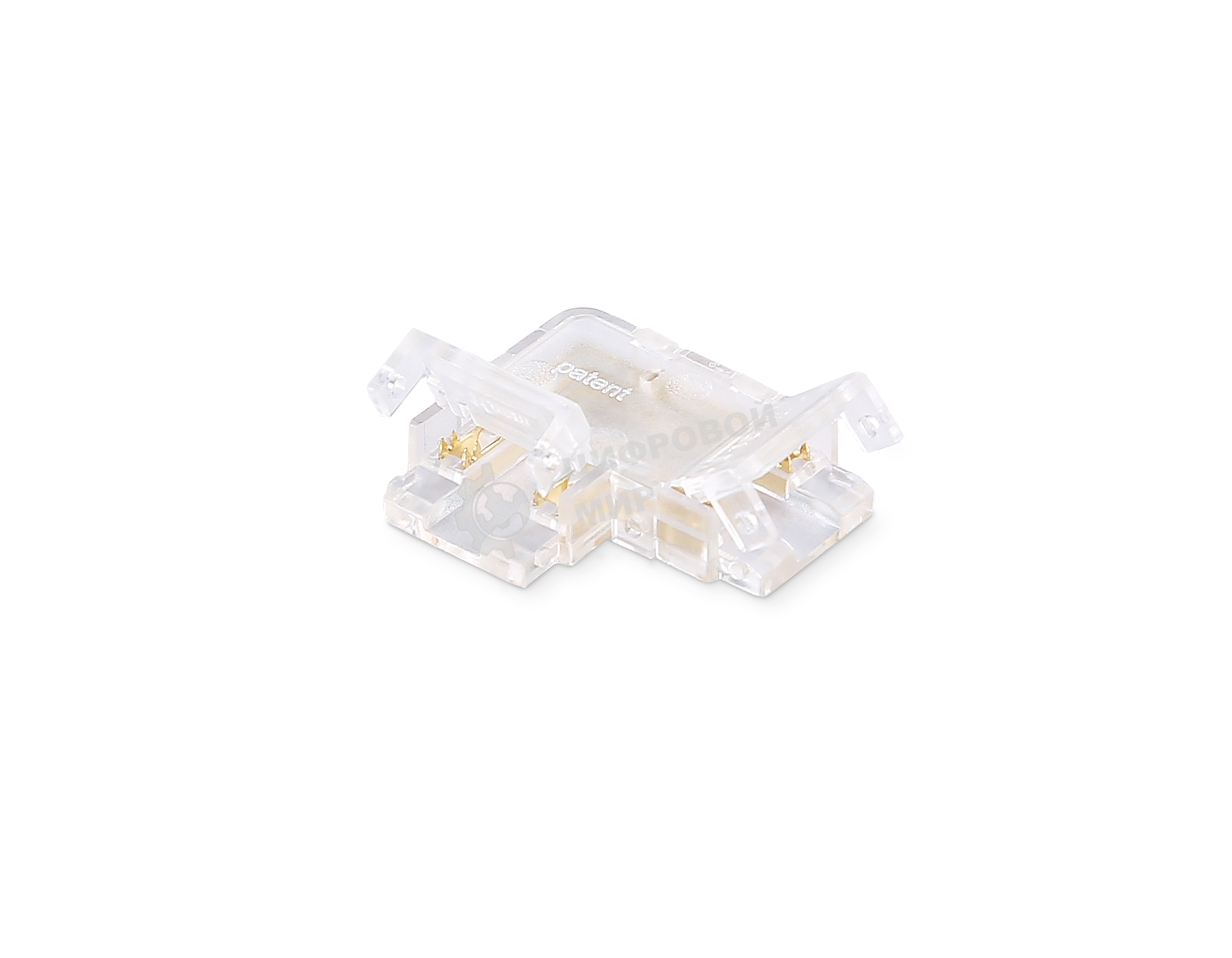 GS6891 Соединитель угловой COB RGB 12/24V для лент 10mm (4 конт.) (10шт)