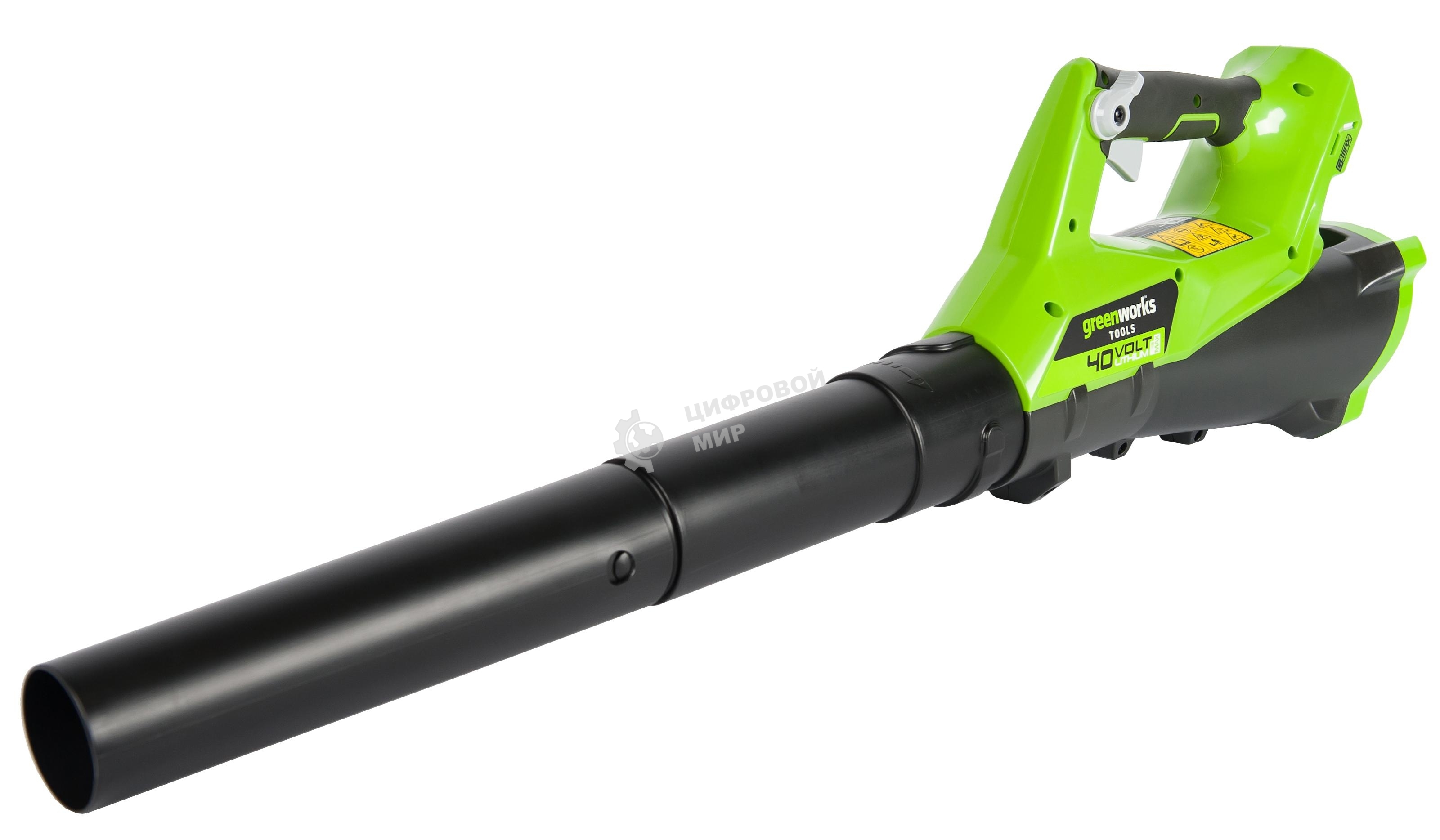 Воздуходувка аккум. GREENWORKS 2400807 40В (БЕЗ АККУМ и ЗУ)