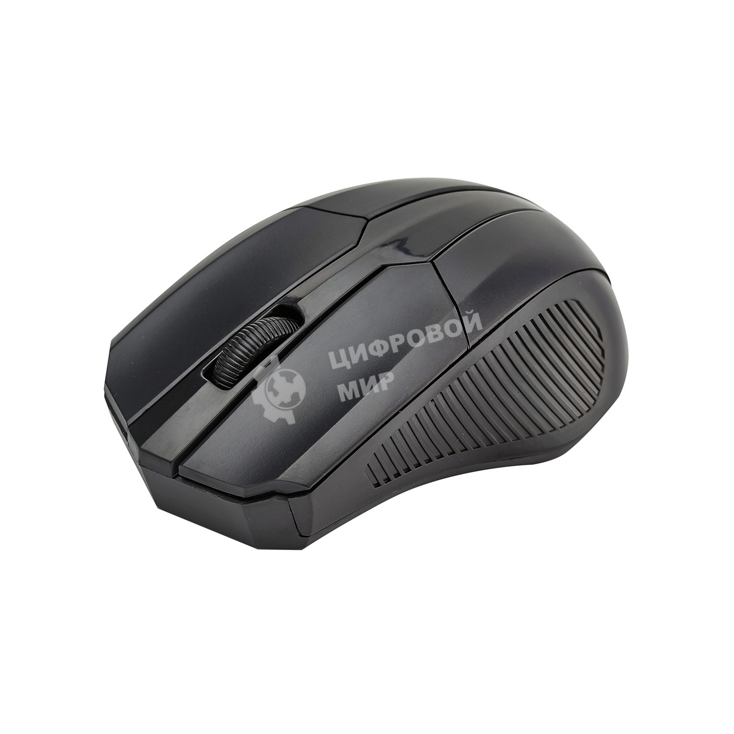 Мышь беспроводная ExeGate SR-9034 черный, 1600 dpi, радиоканал, USB, кнопки - 4