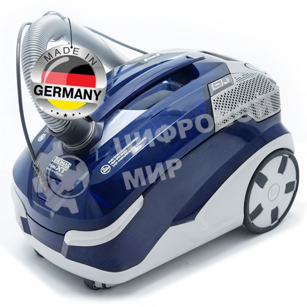 Моющий пылесос Thomas TWIN XT 788565, черный/синий, 325/1700 Вт, уборка влажная/сухая/сбор жидкости, пылесборник контейнер 2.6 л