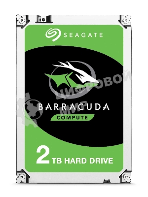 Жесткий диск Seagate Barracuda 2Tb 7200RPMSATA6Gb/S 256MB ST2000DM008 3.5