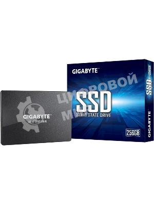 Накопитель SSD Gigabyte, 256Gb, 2.5