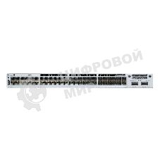 Коммутатор Cisco C9300-24S-A, 24×1 Гбит/с SFP, управляемый