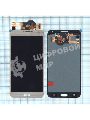 Дисплей для Samsung Galaxy E7 SM-E700 OLED золотой