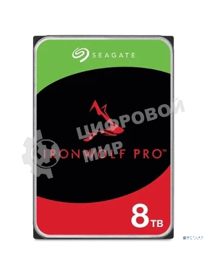 Жесткий диск Seagate SATA-III 8Tb ST8000NT001 NAS Ironwolf Pro 512E (7200rpm) 256Mb 3.5