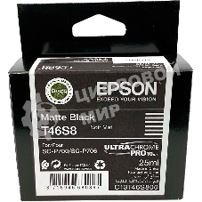 Картридж матовый черный Epson T46S8 для SC-P700