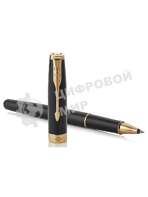 Ручка роллер Parker Sonnet Core T530 (CW1931496) LaqBlack GT F черн. черн. подар.кор.